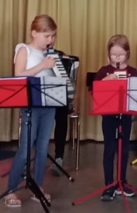 Melodicaspielerinnen