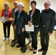 50 und 40 Jahre Mitgliedschaft