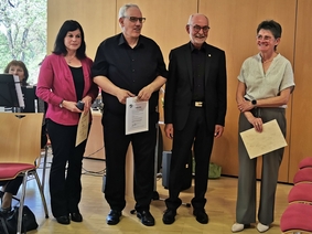 Jubilare 10 und 25 Jahre